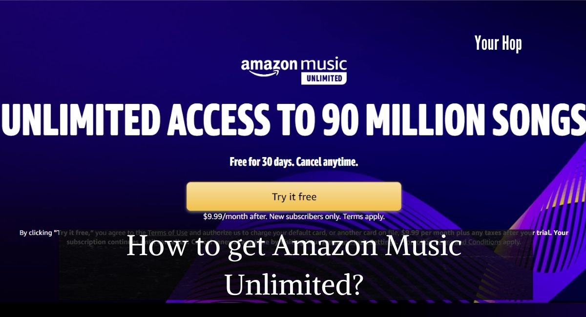 How to get Amazon Music Unlimited